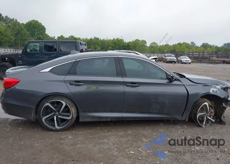 2018 Honda Accord Sport из США, поврежденный, VIN 1HGCV1F30JA022292